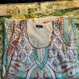 Sequin Strapless Dress